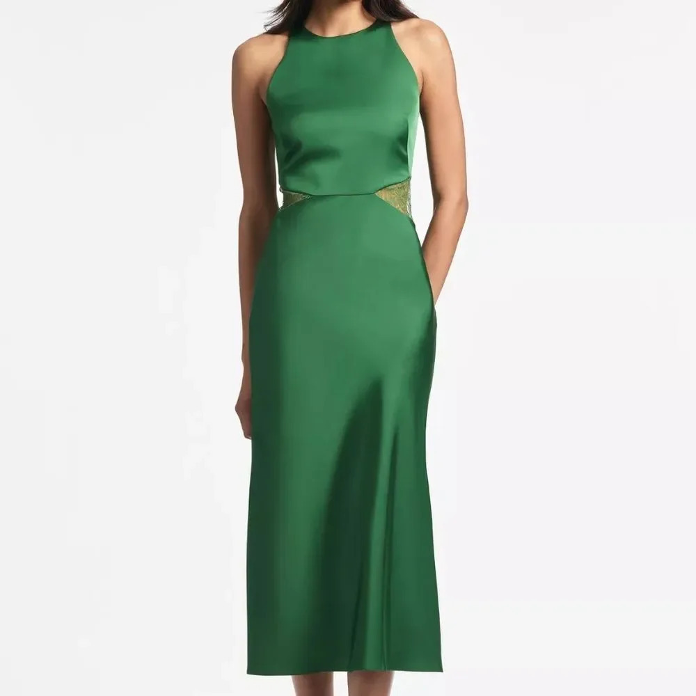 Sachin + Babi Green Midi Dress